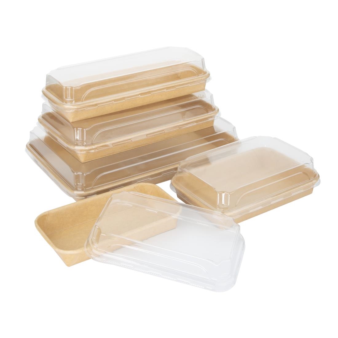 Fiesta Recycleerbare Pet Deksel Voor Nr. 3 Sushi Trays (300 stuks)