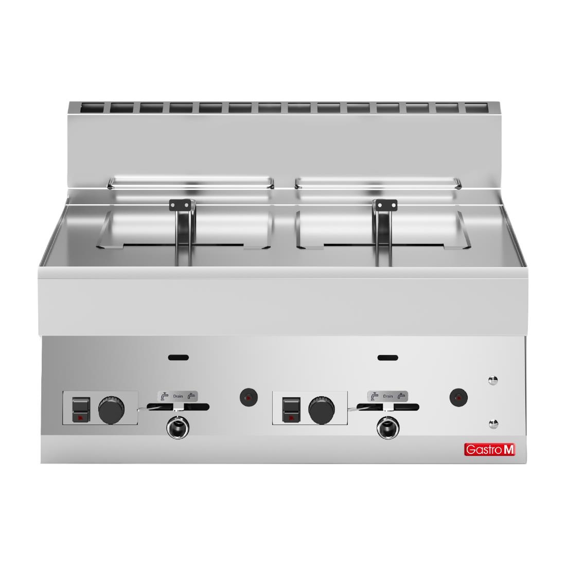 Gastro M 600 gas friteuse 2x 8Ltr 60/60 FRG