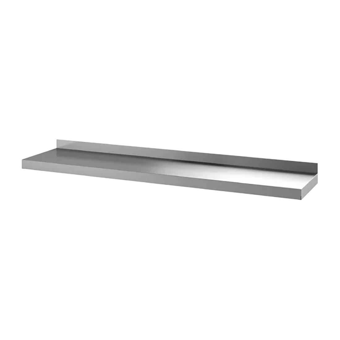 Gastro-M complete wandrek 2 niveaus 180x40cm - volledige montageset (excl. schroeven)