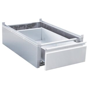 Gastro M RVS lade voor onderbouw 19(h)x40(b)x58,5(d)