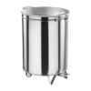 Gastro M RVS Pedaalemmer met Wielen 50Ltr
