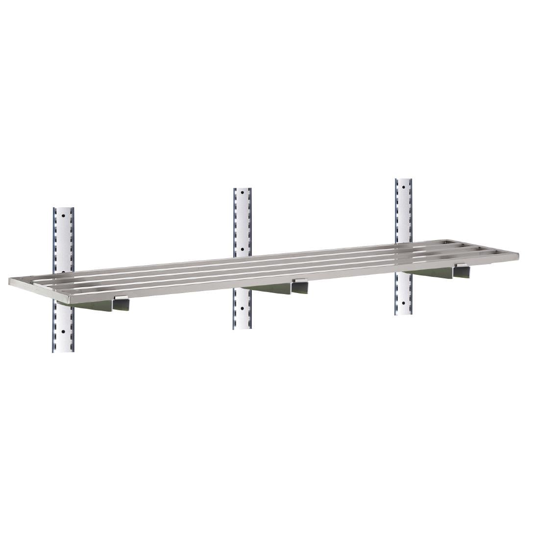 Gastro M RVS wandplank zonder steunen 140x40cm