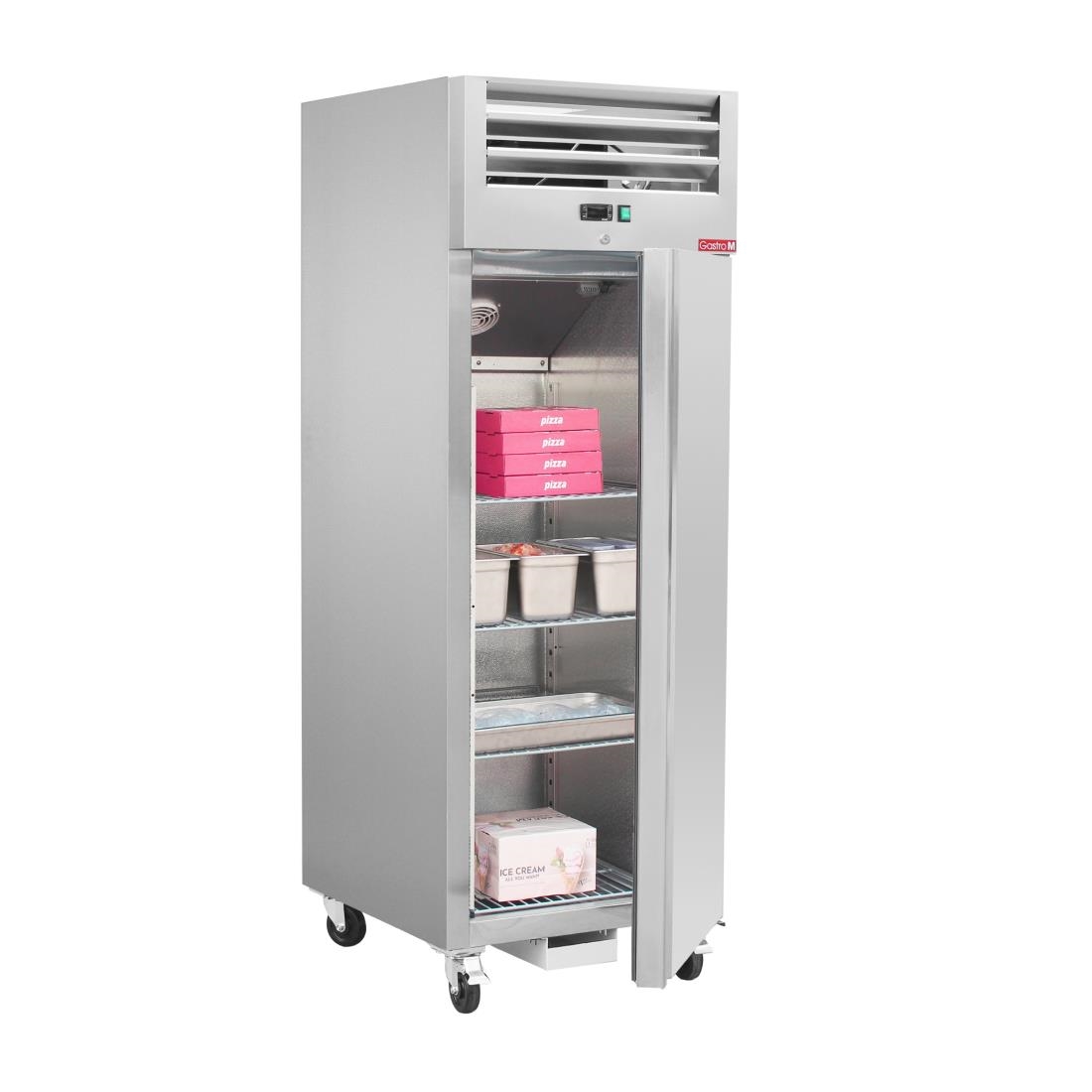 Gastro-M vrijstaande 1-deurs vriezer 376Ltr