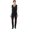 Herenpantalon zwart standaard lengte 79cm