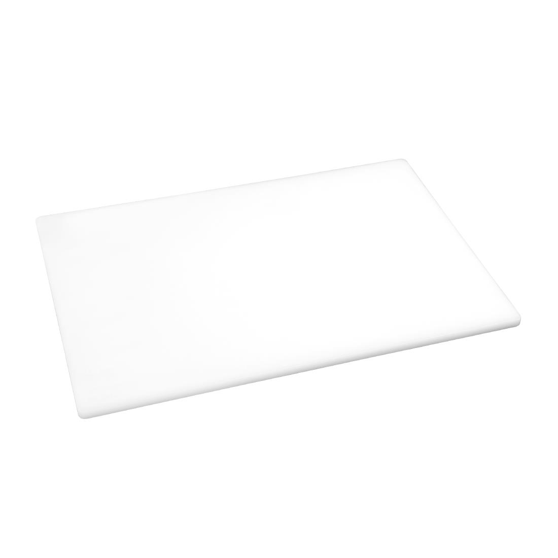 Hygiplas antibacteriële LDPE snijplank wit 450x300x10mm