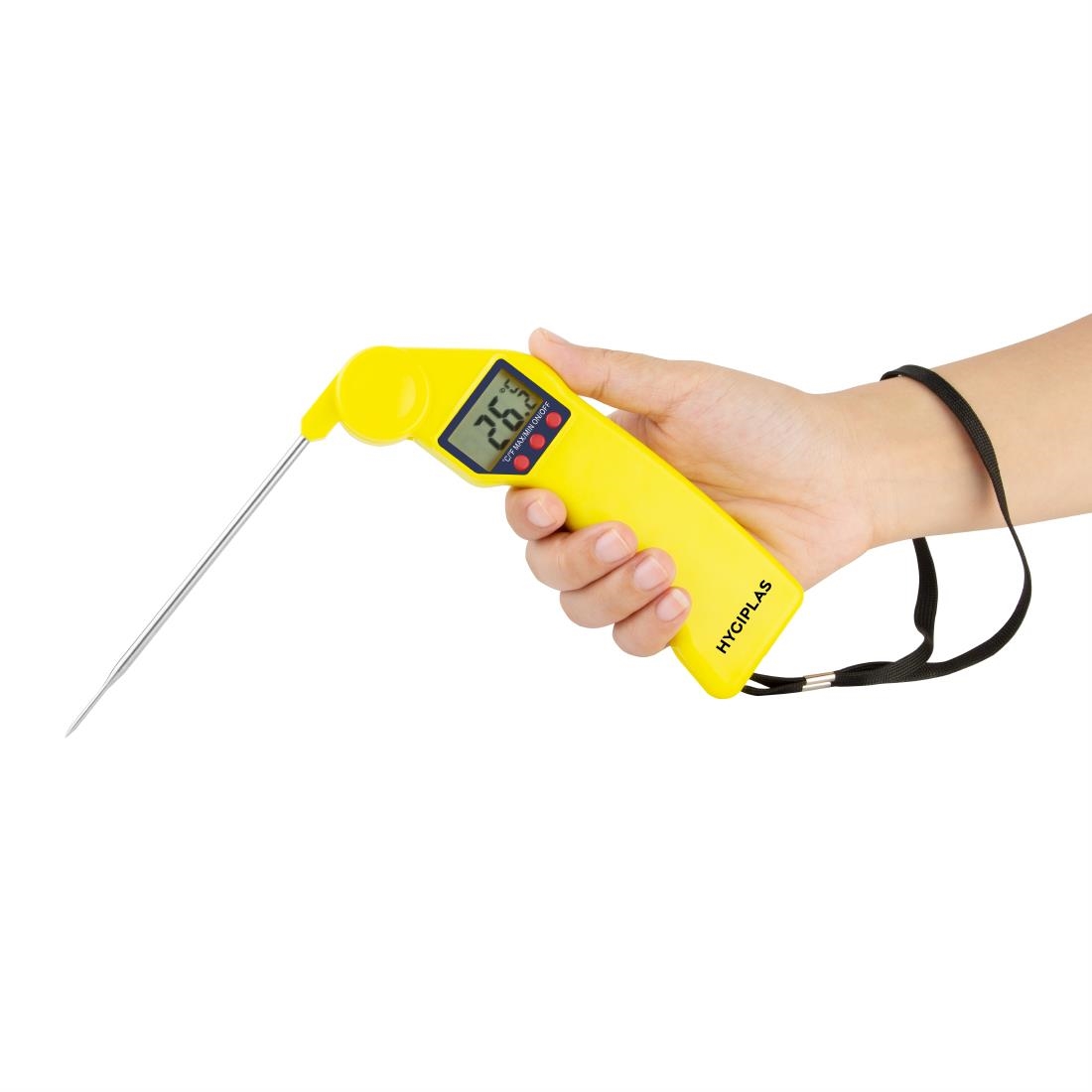 Hygiplas Easytemp kleurcode thermometer geel