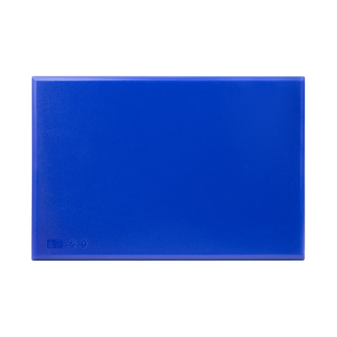 Hygiplas HDPE snijplank blauw 450x300x25mm