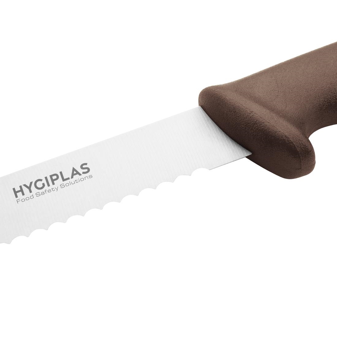 Hygiplas Koksmes Gekarteld Bruin 30cm