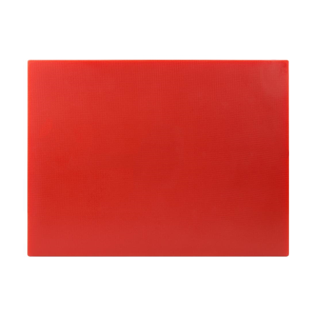 Hygiplas LDPE snijplank rood 600x450x10mm