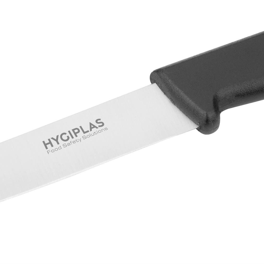Hygiplas recht schilmesje 8,5cm zwart