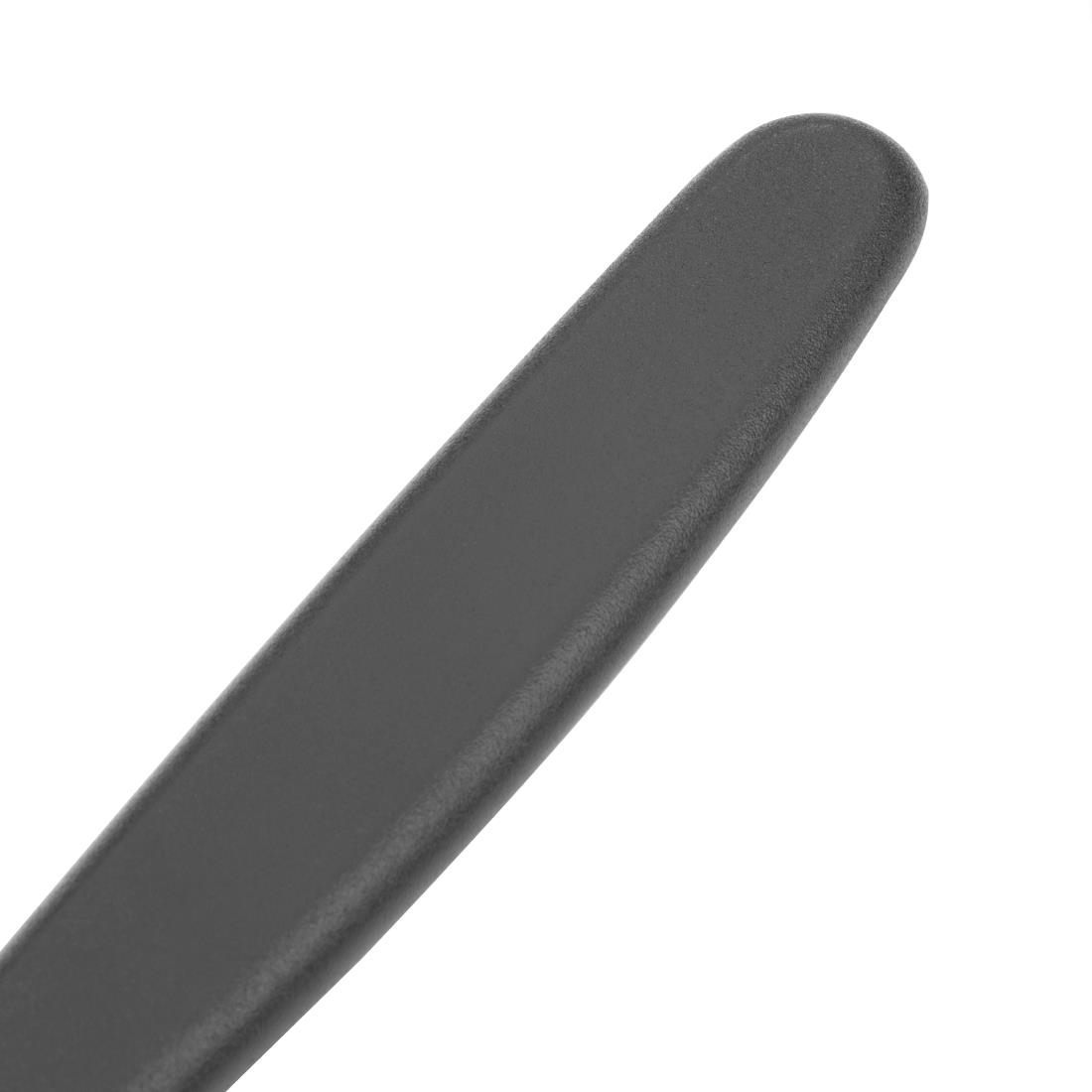 Hygiplas recht schilmesje 8,5cm zwart