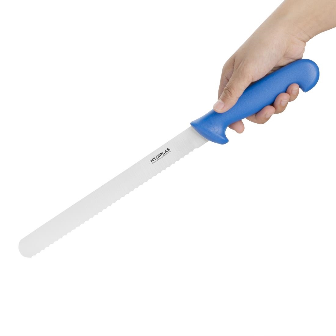 Hygiplas Slicer Gekarteld Blauw 24.8cm