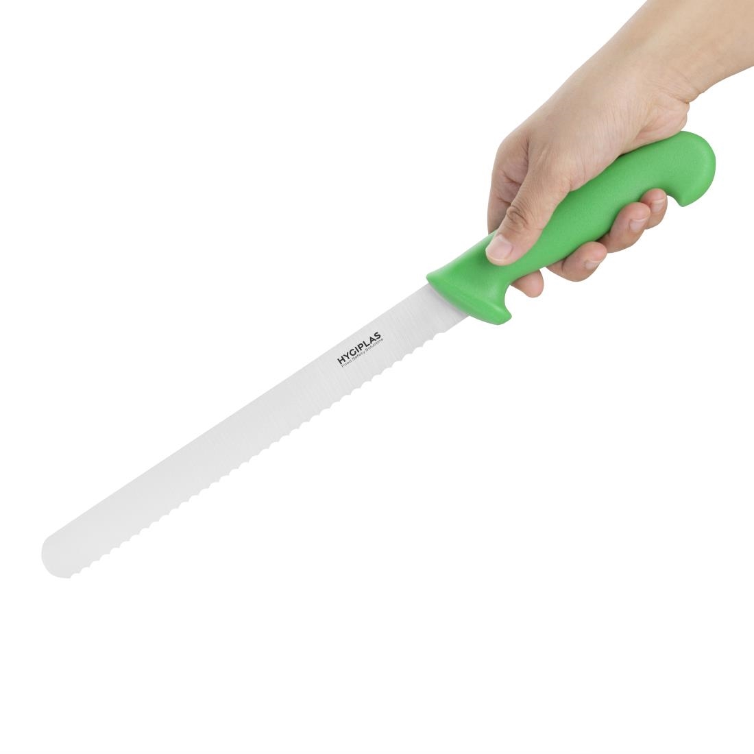 Hygiplas Slicer Gekarteld Groen 24.8cm