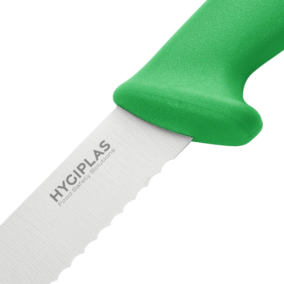 Hygiplas Slicer Gekarteld Groen 24.8cm