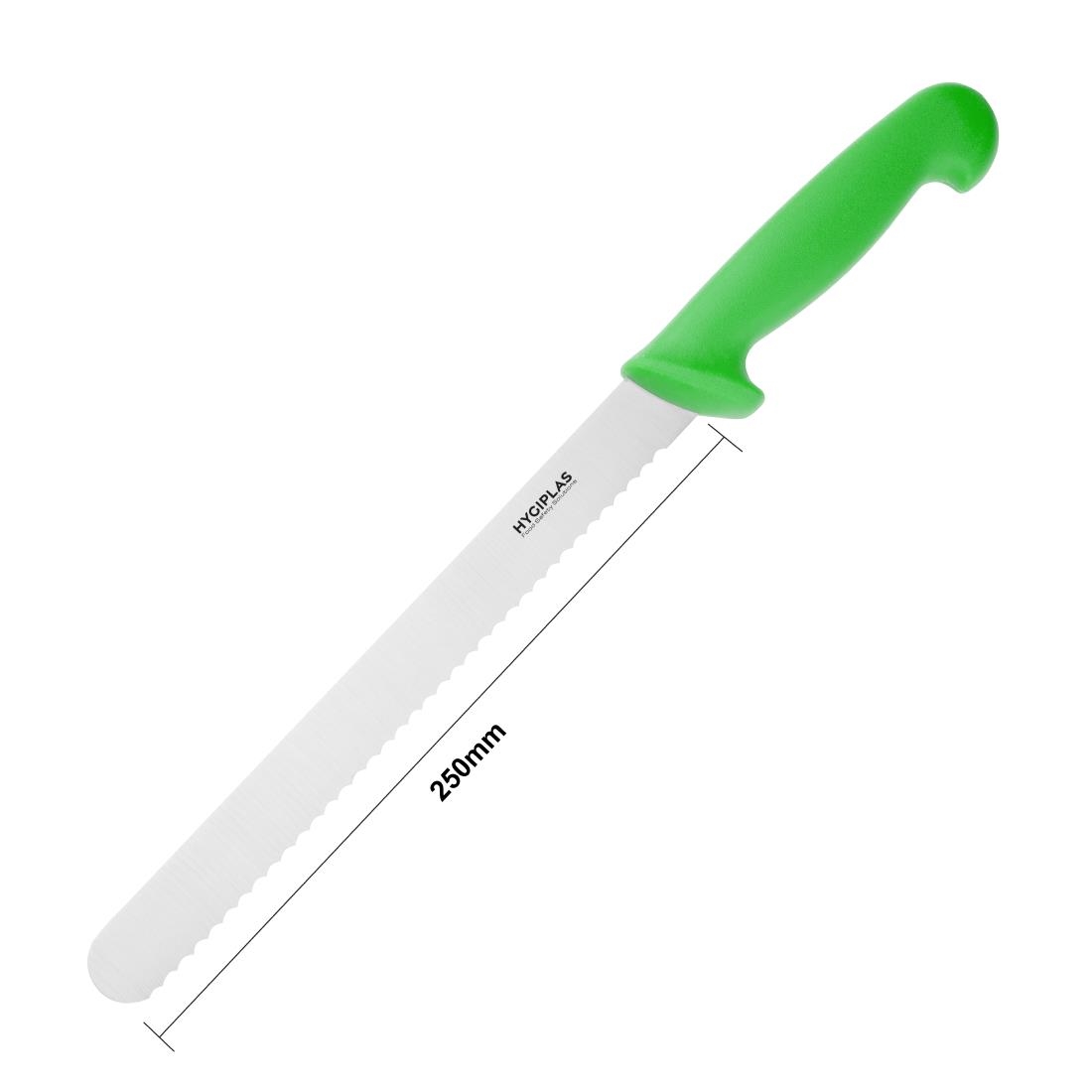 Hygiplas Slicer Gekarteld Groen 24.8cm