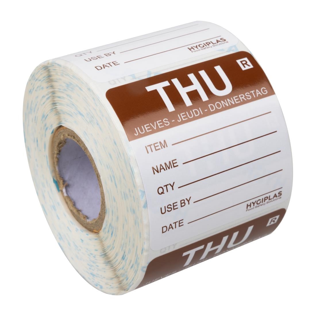 Hygiplas voedseletiketten kleurcode donderdag (500 stuks)