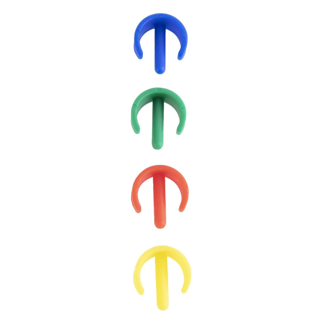 jantex 137cm steel met kleurcode clips Jantex 137cm steel met kleurcode clips