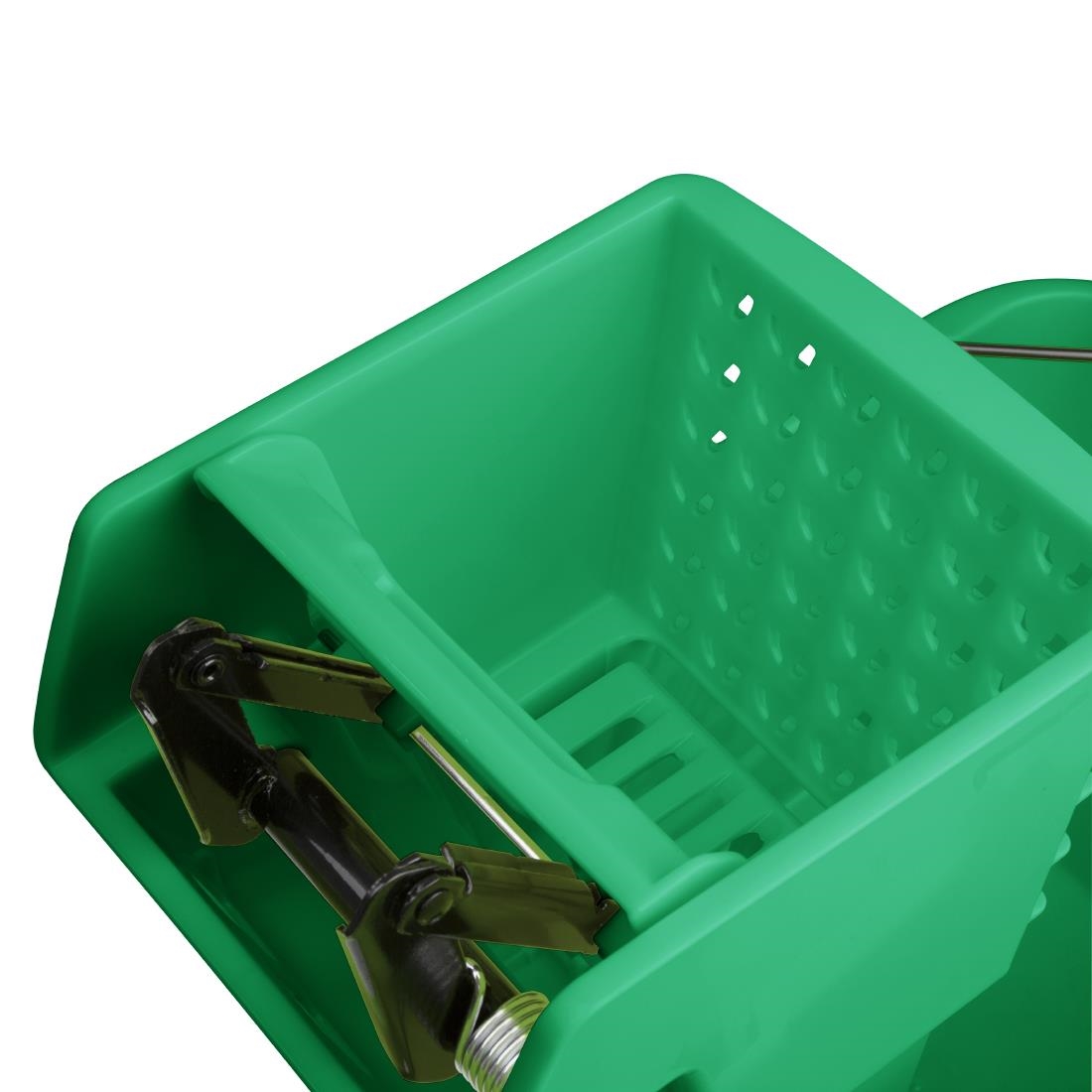 Jantex 30Ltr Dweil En Emmer Met Voetpedaalontgrendeling - Groen
