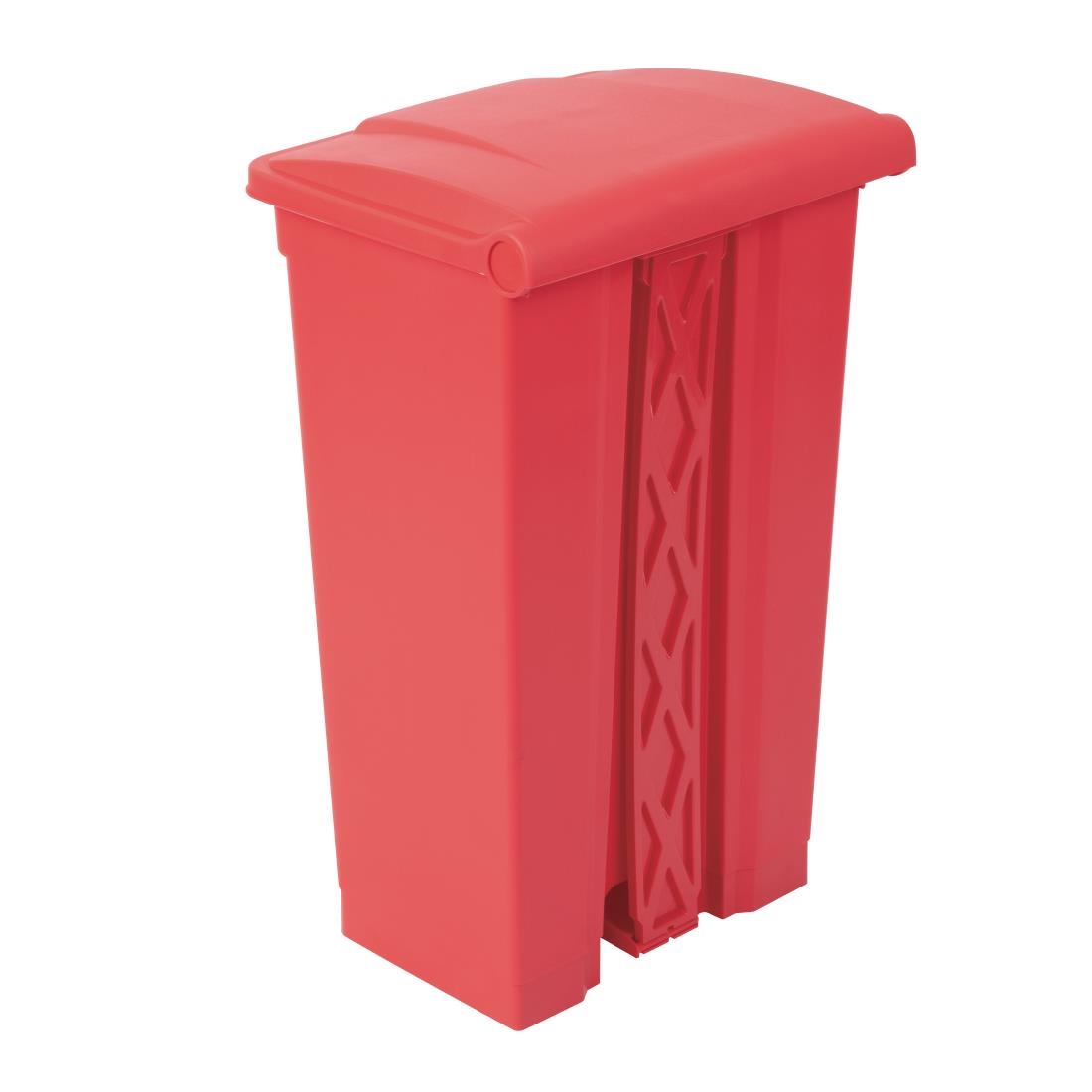Jantex afvalemmer rood 87L