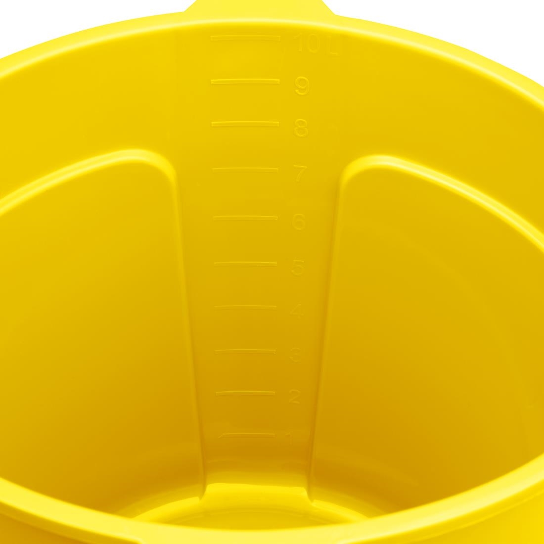 Jantex Gele Maatemmer Met Schenktuit 10Ltr