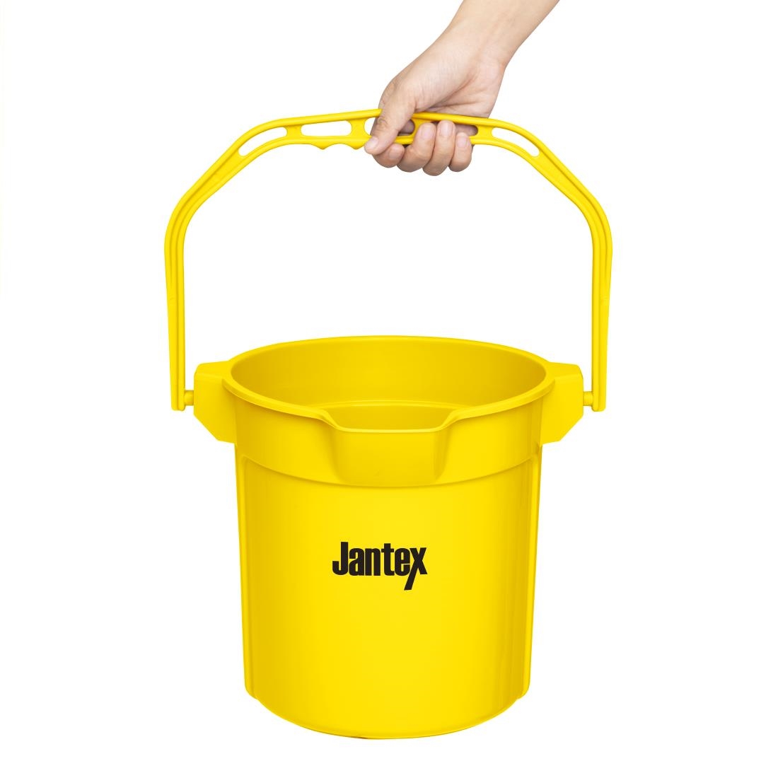 Jantex Gele Maatemmer Met Schenktuit 10Ltr