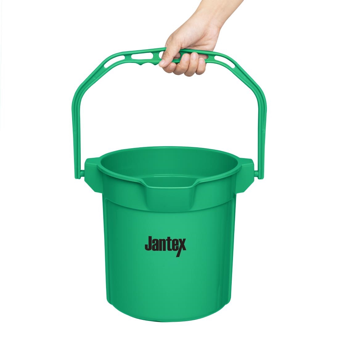 Jantex Groene Maatemmer Met Schenktuit 10Ltr