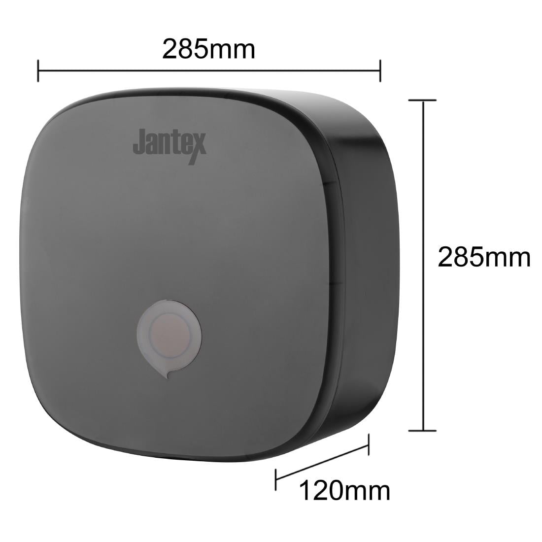 Jantex Jumbo Roll dispenser zwart