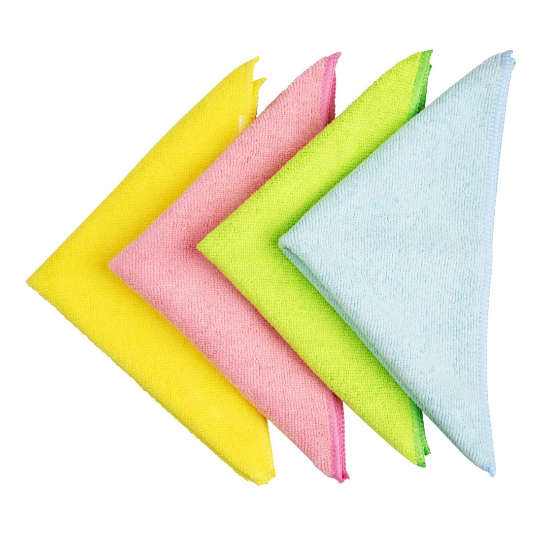 Jantex Microvezeldoeken Geel (5 stuks)