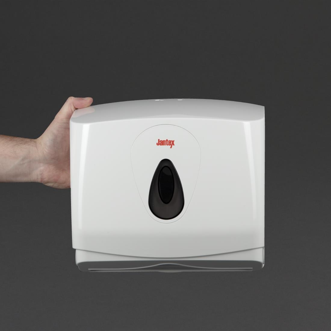 Jantex multi-fold handdoekdispenser wit