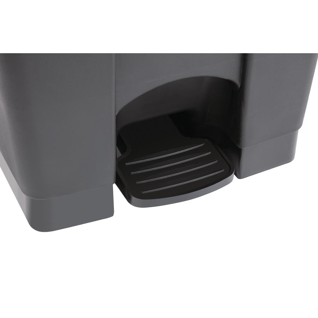 Jantex pedaalemmer 45Ltr zwart