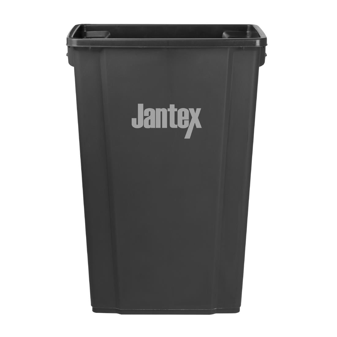 Jantex Smalle Afvalbak Zwart 80Ltr