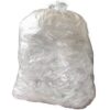 Jantex transparante afvalzakken gerecycled 90L 12kg (200 stuks)