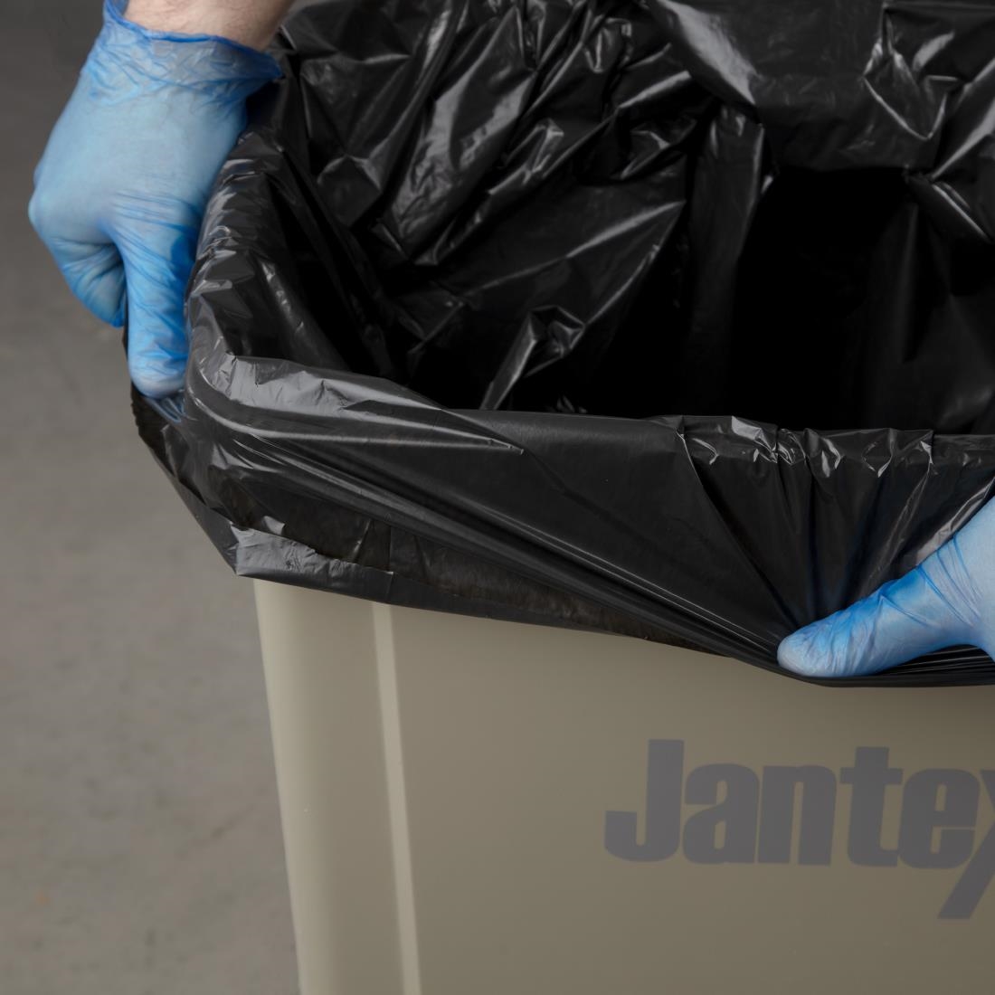 Jantex vuilniszakken zwart 70L / 10kg (200 stuks)
