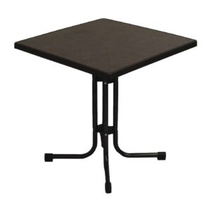 Limburg Pizarra inklapbare terrastafel 70(l) x 70(b) x 73(h) cm