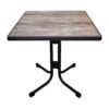 Limburg Vintage inklapbare terrastafel 70 x 70cm