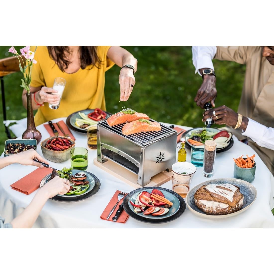 Louis Tellier Brasero Tafelbarbecue Brasi-F