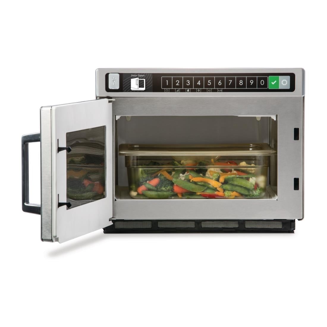 Menumaster Heavy Duty Programmeerbare Magnetron 17Ltr 1400W Dec14E2