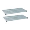 Metro Max Q schappen voor 46cm diepe stelling 122cm (2 stuks)