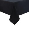 Mitre Essentials Ocassions tafelkleed zwart 135x135cm