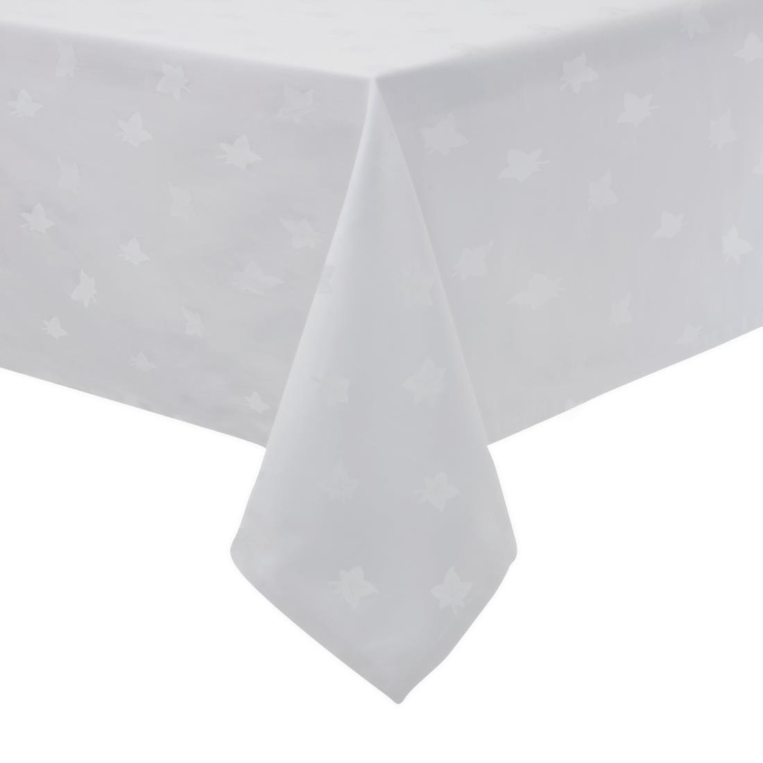 Mitre Luxury Luxor tafelkleed wit 135x230cm