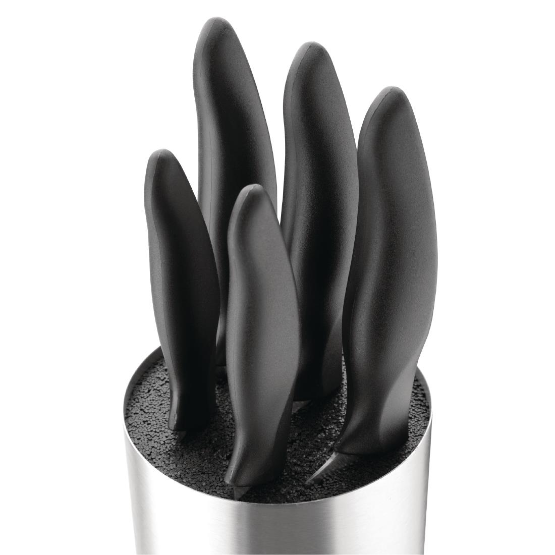 Nisbets Essentials 5-delige messenset met messenblok