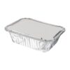 Nisbets Essentials Foliecontainers En Deksels 250ml (50 Stuks)