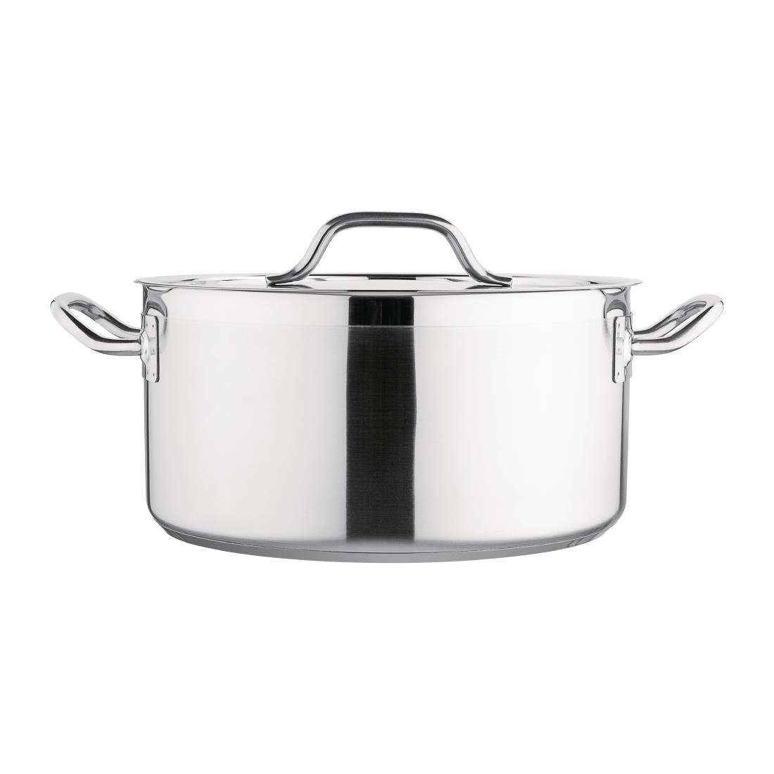 Nisbets Essentials inductie kookpan 32cm 12Ltr