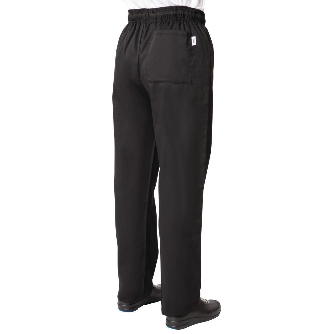 Nisbets Essentials Koksbroek Zwart L