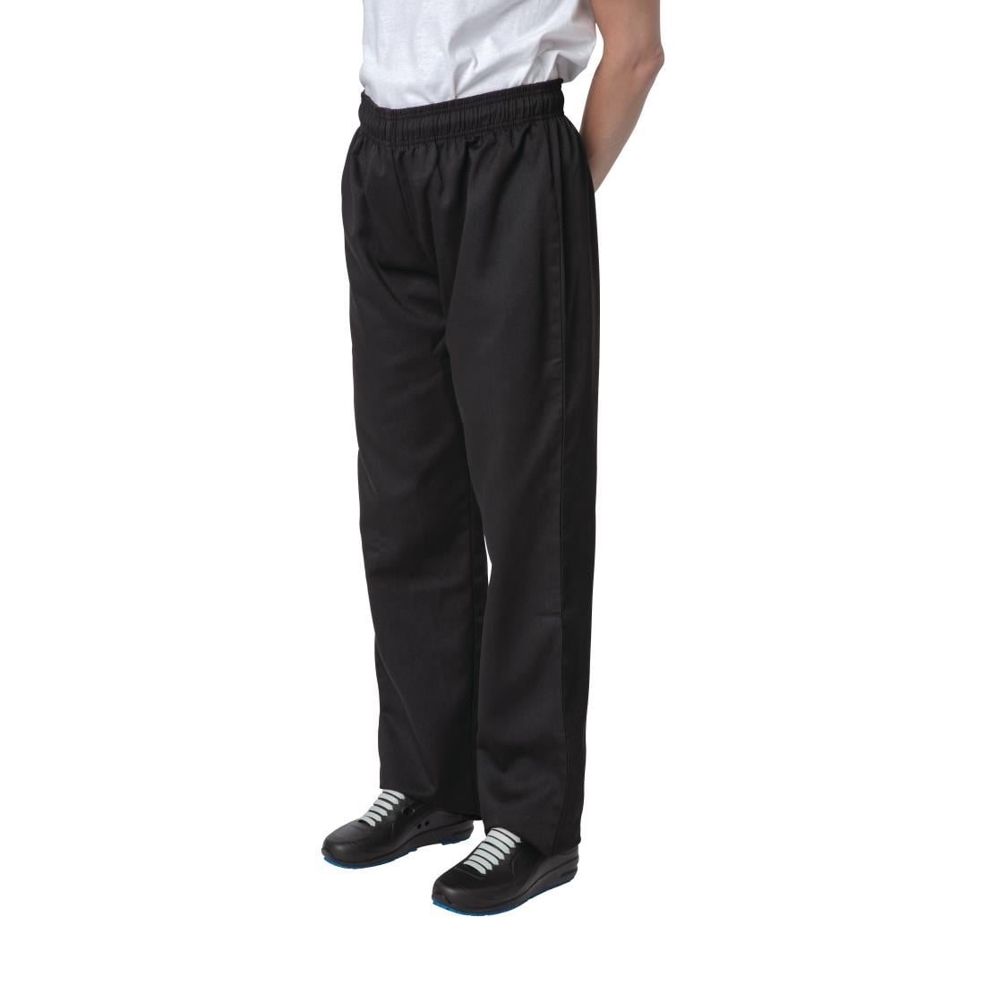 Nisbets Essentials Koksbroek Zwart L