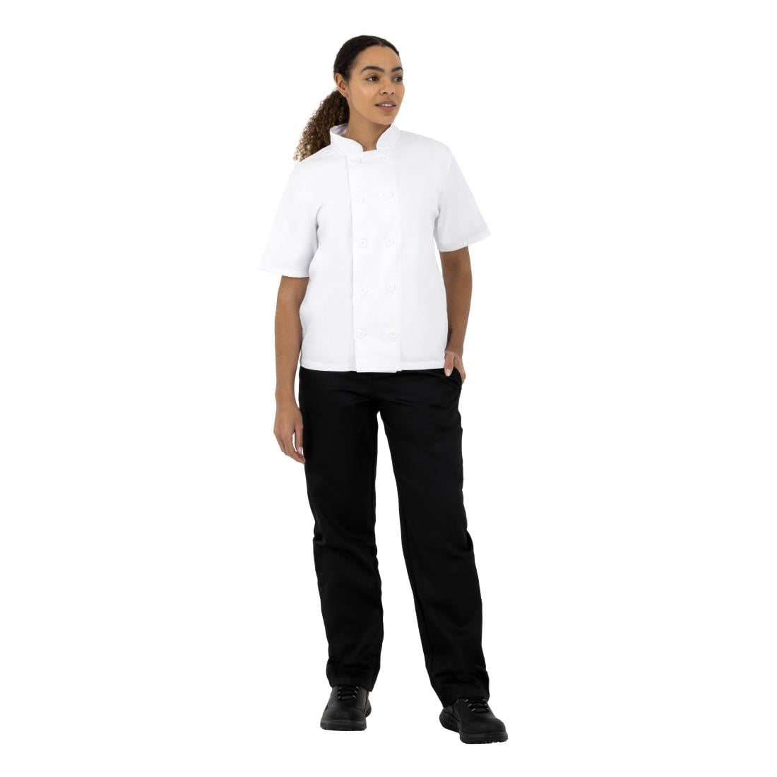 Nisbets Essentials koksbuis wit (2 stuks) XXL