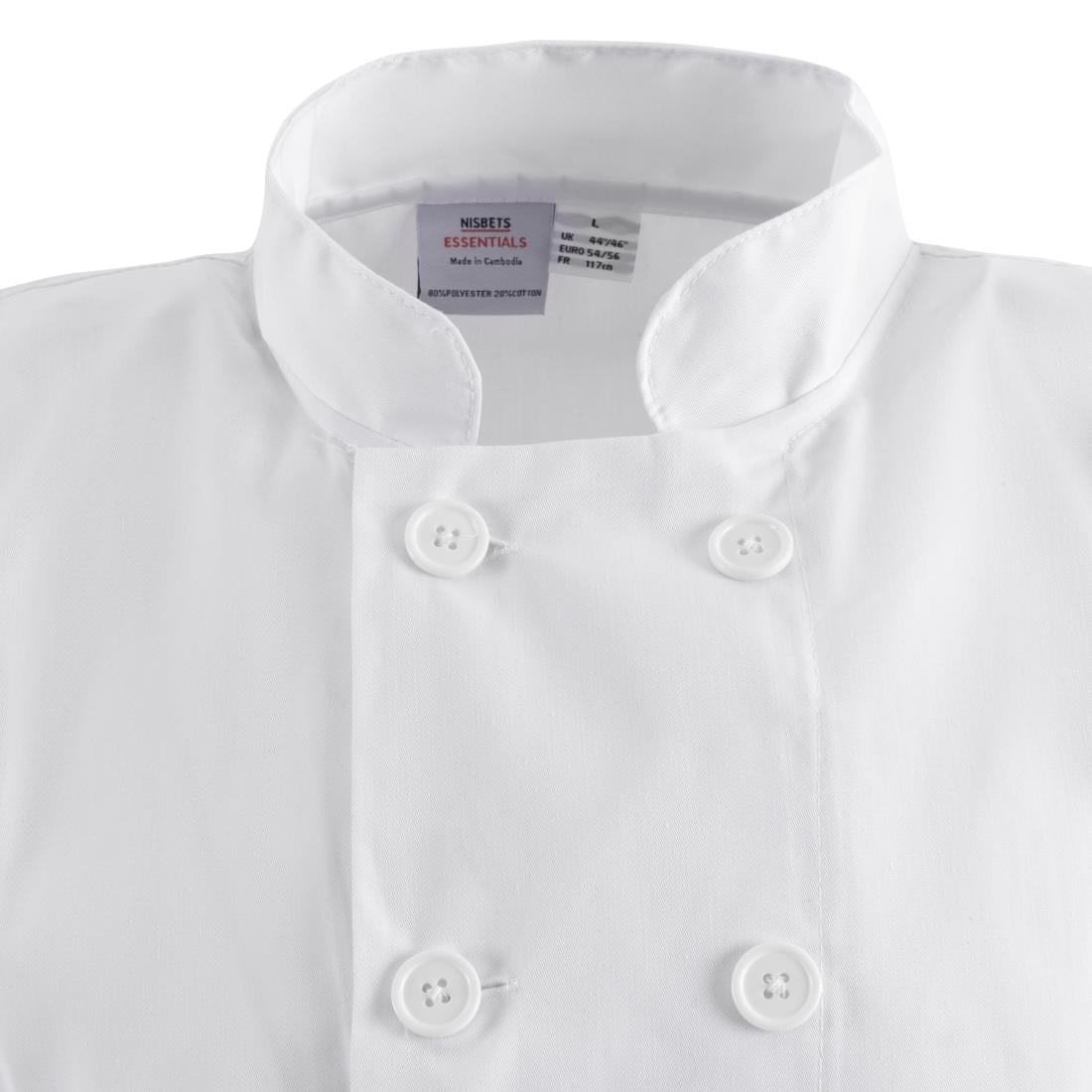 Nisbets Essentials koksbuis wit (2 stuks) XXL