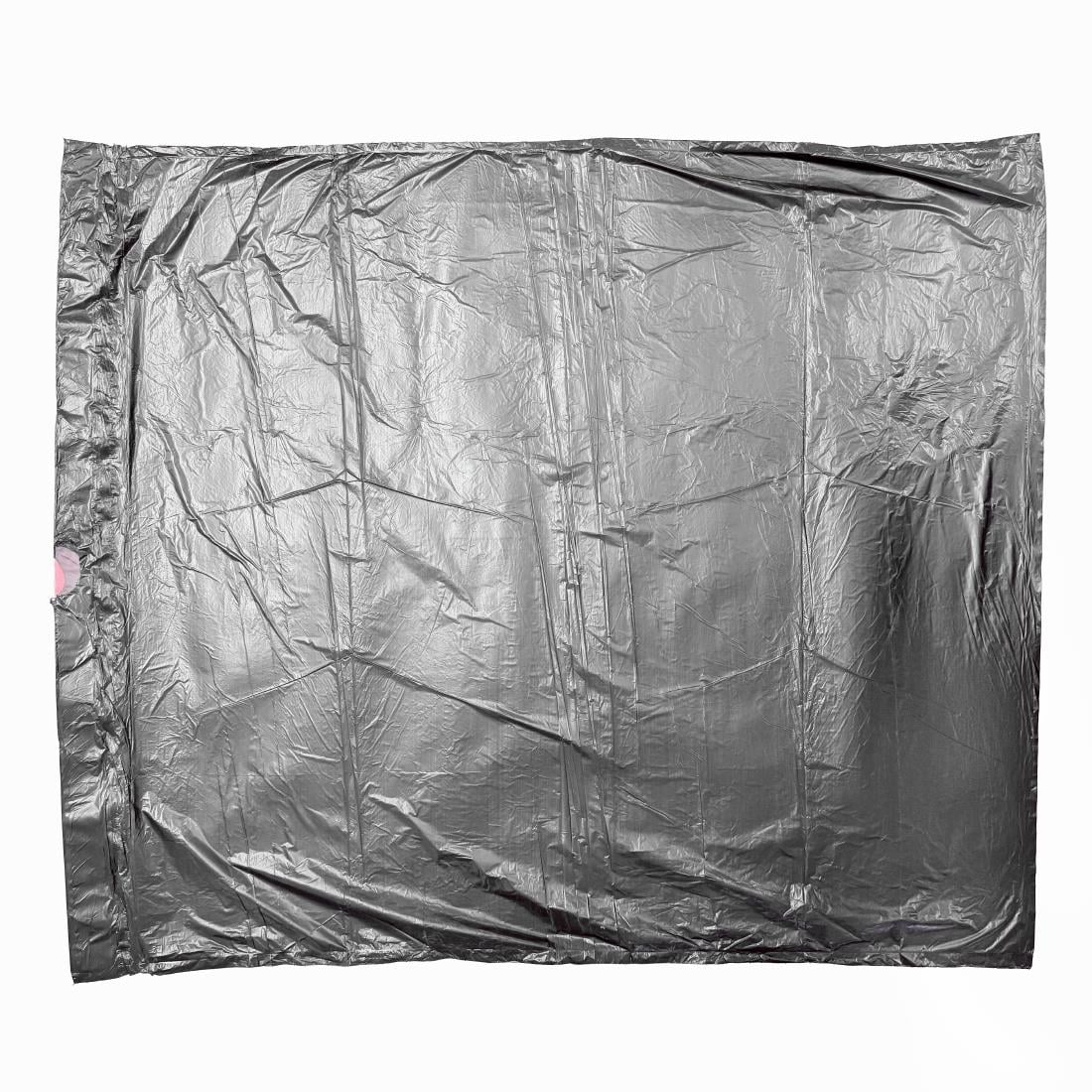 Nisbets Essentials Medium Duty Bin Bags Black 70Ltr (50 Pack)