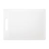 Nisbets Essentials polypropyleen snijplank wit 340 x 255 x 7mm