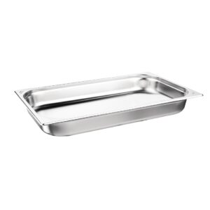 Nisbets essentials roestvrijstalen gastronorm 65mm (verpakking 3)